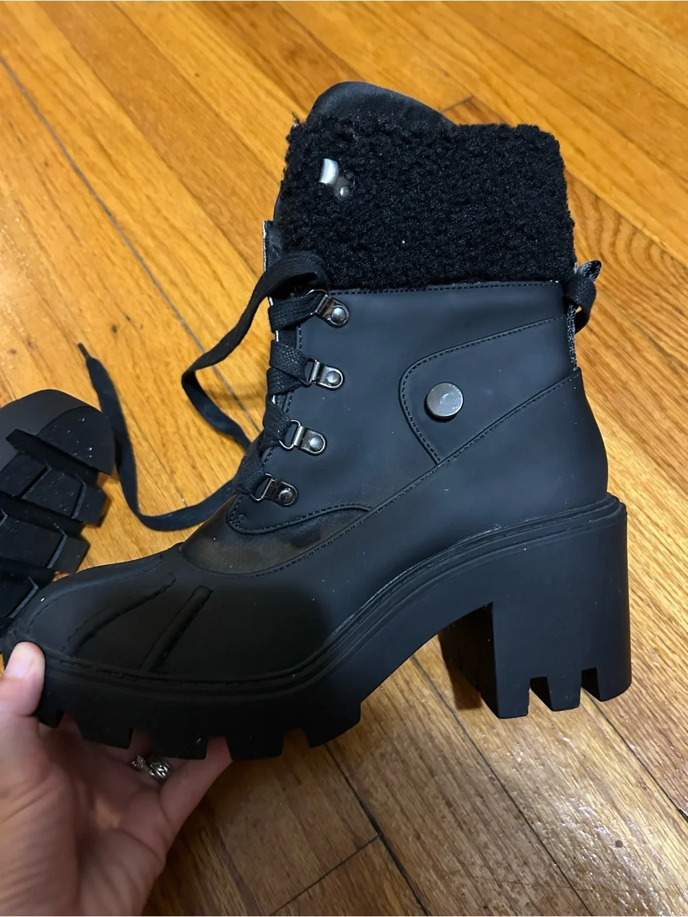Steve Madden Northern Women's Winter Boots Black Sizes 8